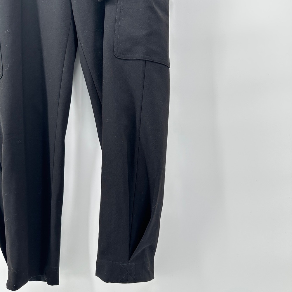 EXPRESS Cargo Pants Super High Waisted Belted Ankle Dark Academia Streetwear 14R - Picture 4 of 14